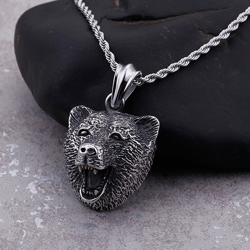 Halskette Hochwertige Metall Anhänger Herren Rock Party Punk Schmuck