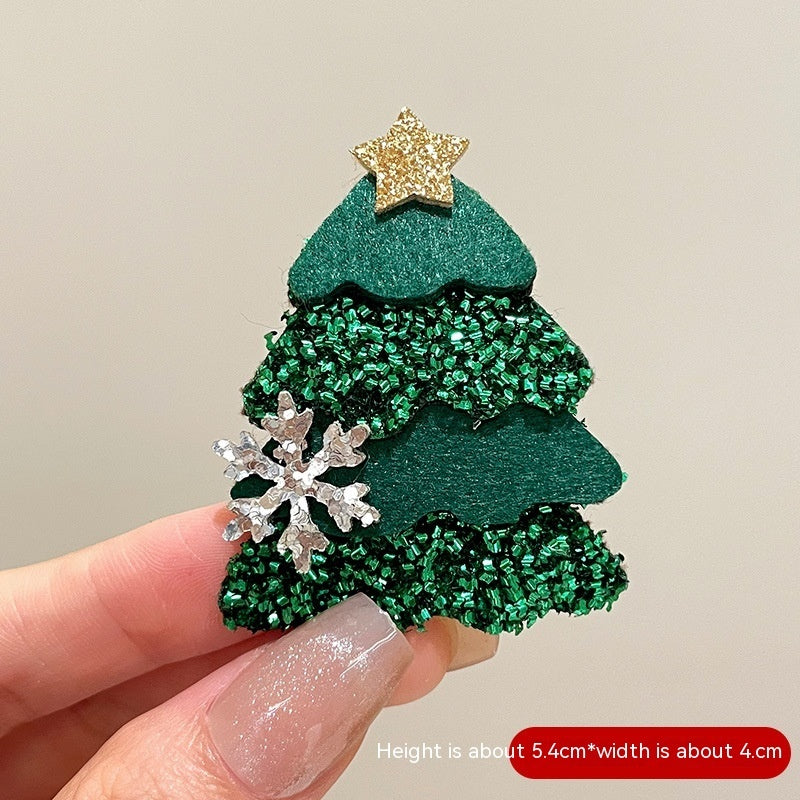 Cartoon Niedlicher Weihnachtsmann Brosche Weihnachts-Festival-Accessoires