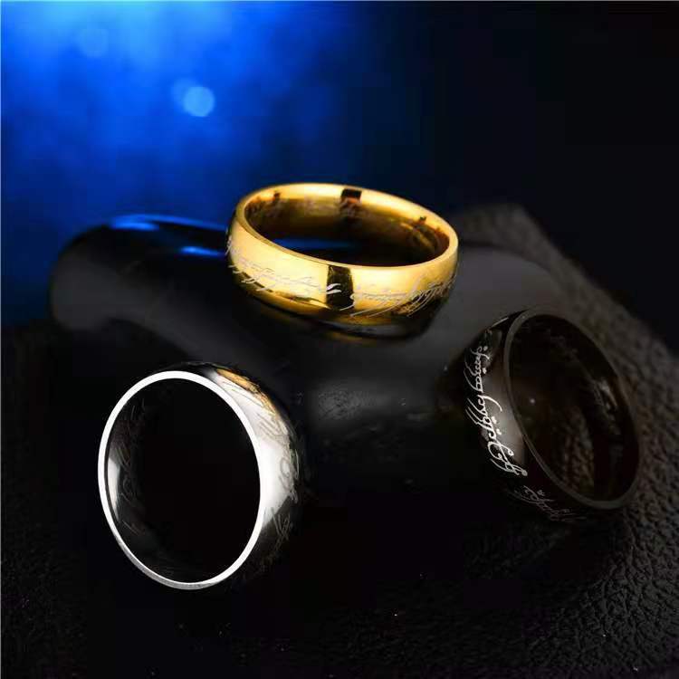 Titanstahl Der Herr Der Ringe Paarring
