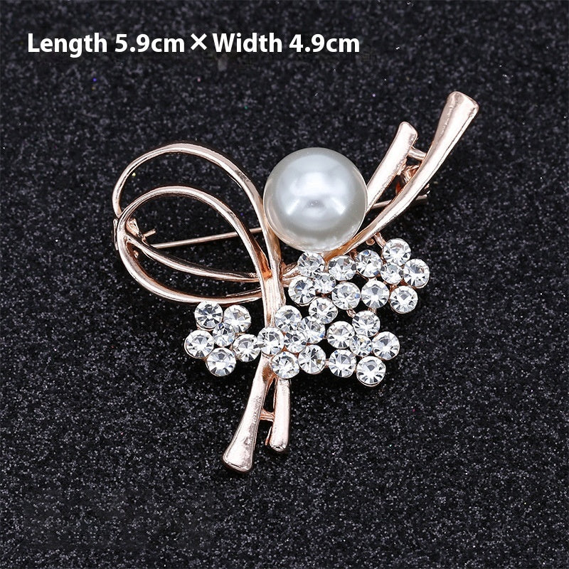 Accesorios Decorativos de Corsage para Ropa con Flores y Lazos