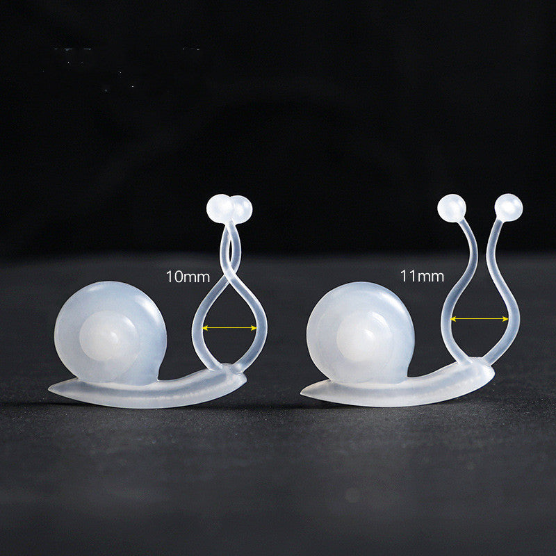 10Pcs Snail  Wall Rattan Clamp Clip Flower Plant Support Climbing