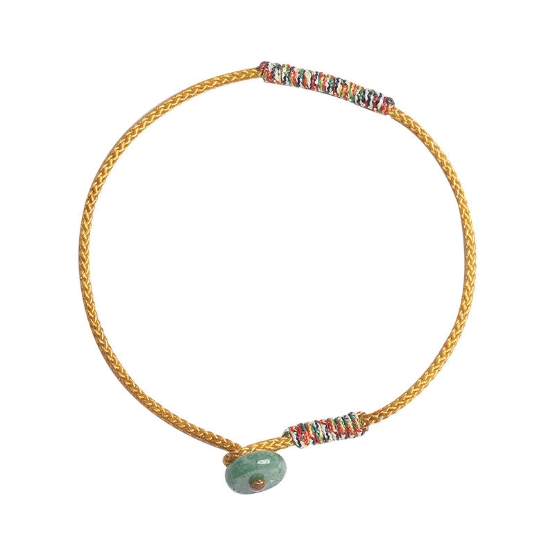 Festival del Bote del Dragón Pulsera de cuerda roja colorida Pulsera de cuerda tejida a mano