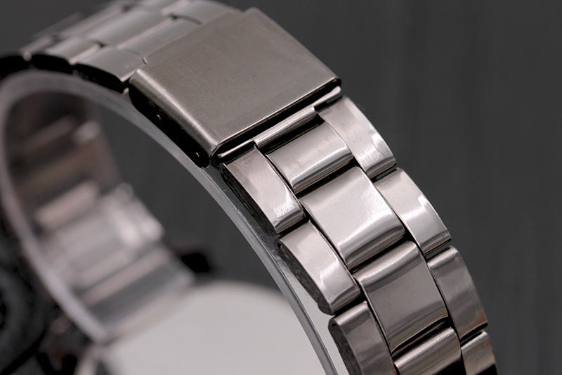Fashion Gear Kompass Plattenspieler Stahl Uhr Herren Und Damen Paar Uhren
