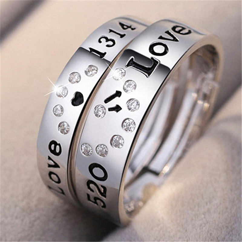 Kreative Silberringe für Damen und Herren mit Diamanten