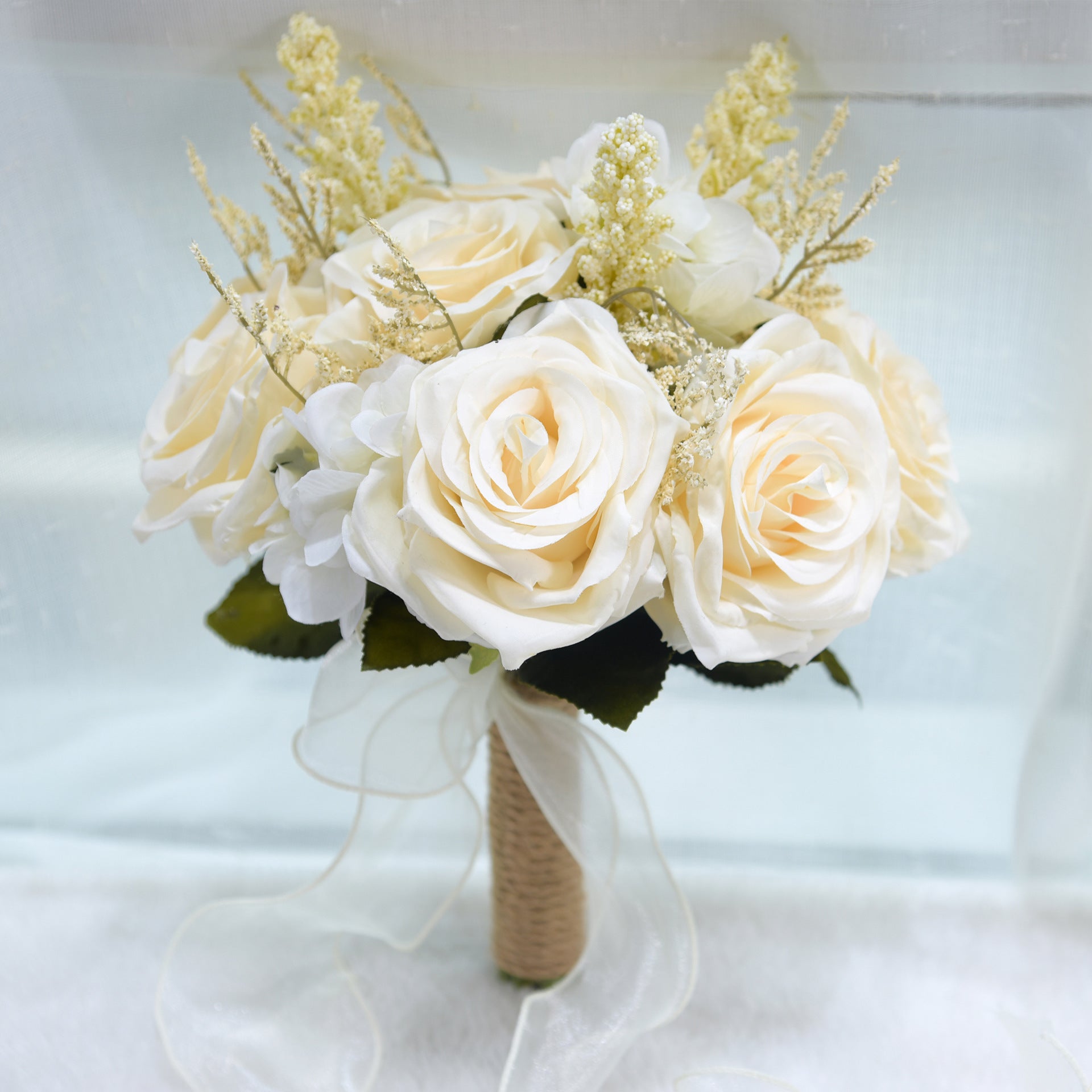 Simulation Outdoor Serie Handstrauß Fotografie Requisiten Braut Hochzeit Zubehör