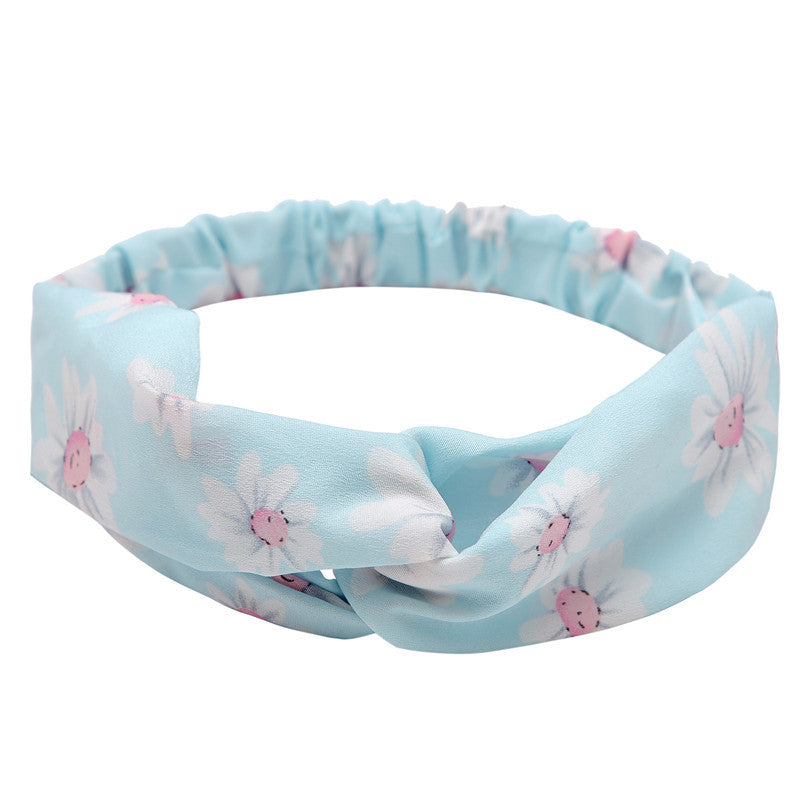 Women's Polka Dot Printed Bohemian Sweet Simple Hair Band