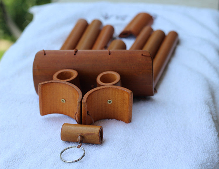 Garten handgemachte Bambus-Windspiele, Möbeldekorationshandwerk