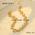 Mode-Halskette, Armband & Halsketten-Set