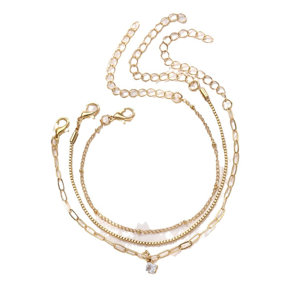 New Fashion Diamond Bracelet Suit Women