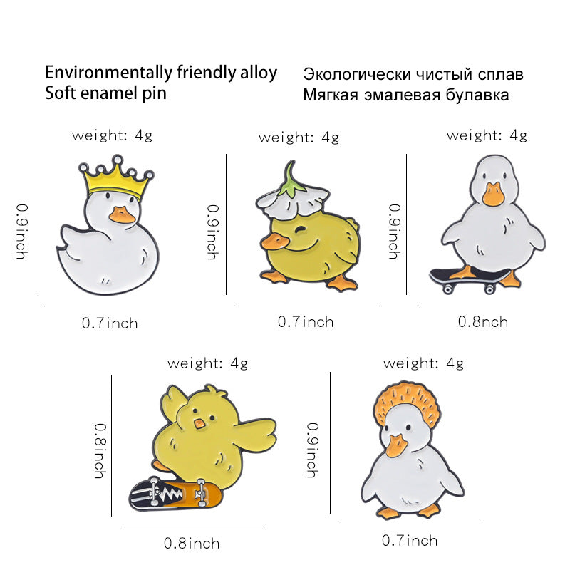 Tierische Legierungs-Serie Kreative Cartoon-Brosche