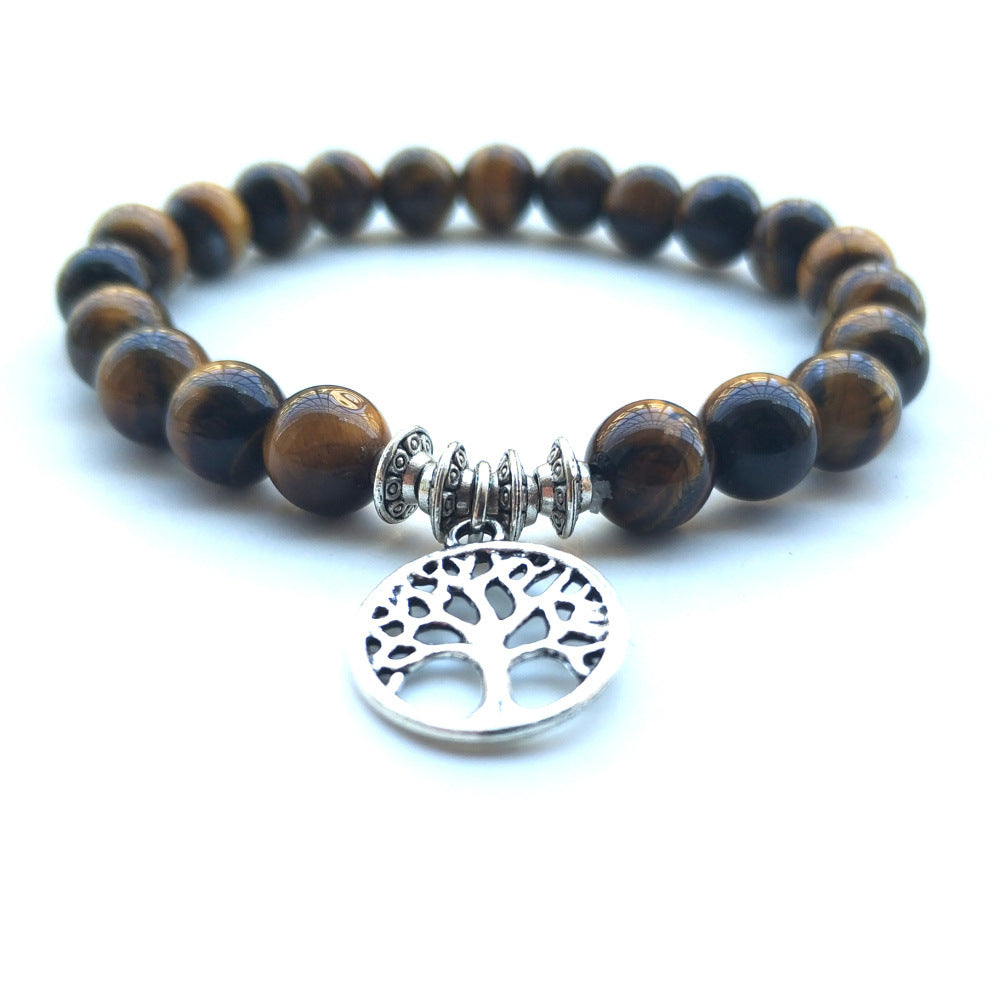Lucky Tree OM Letter Pendant UFO Spacer