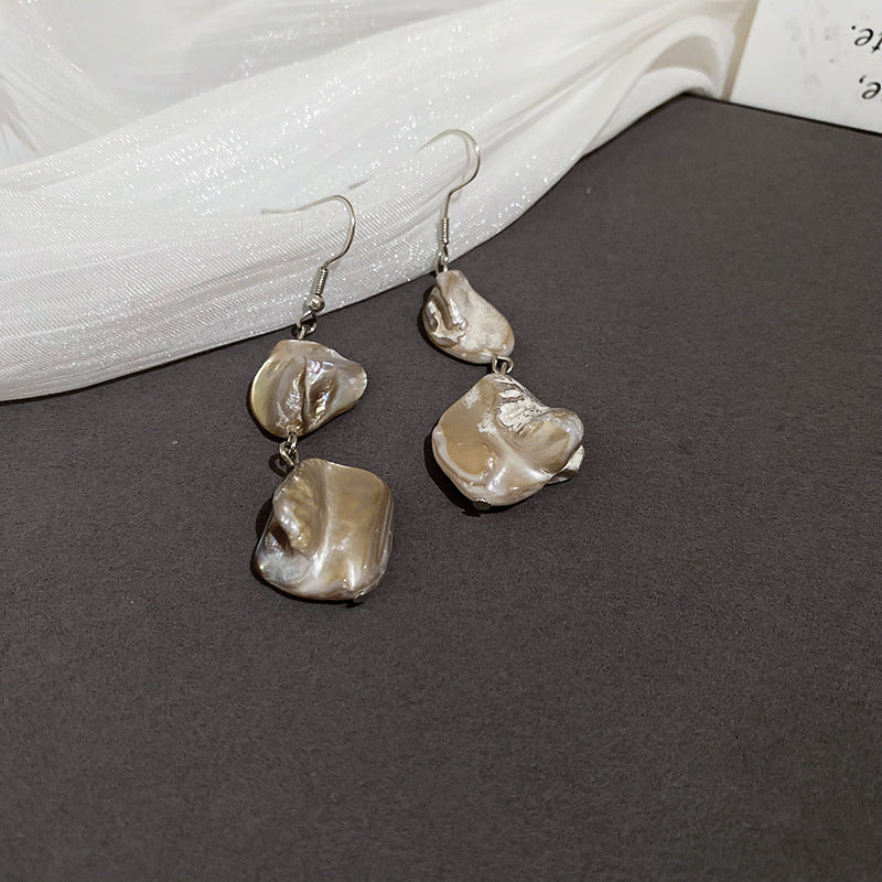 Shell Chain Stitching Earring Bracelet Necklace
