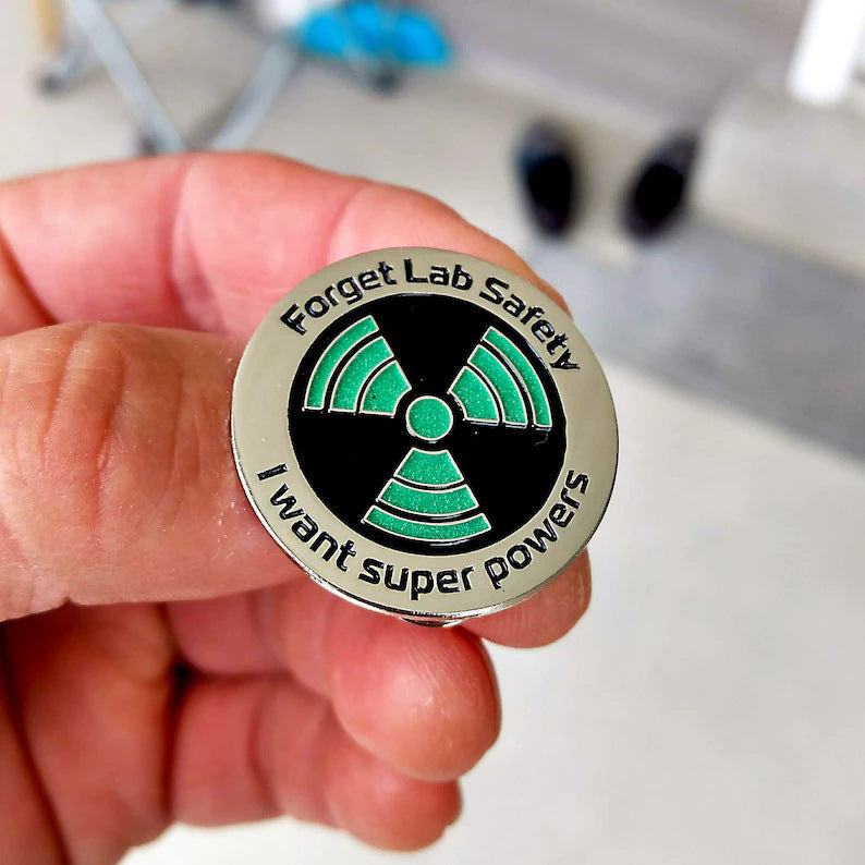 Wissenschaft vergisst die Laborsicherheitsbrosche