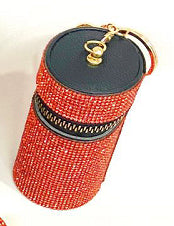 Silk Scarf Keychain Storage Mini