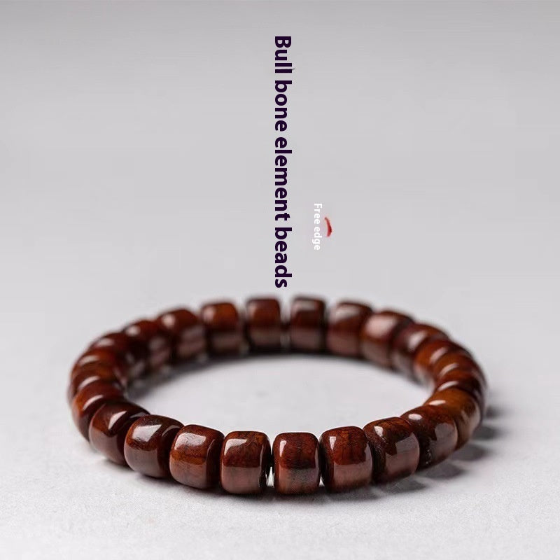 Tibetan Style Yak Bone Hand Toy Beads Bone Tibetan Beads Horn Bracelet
