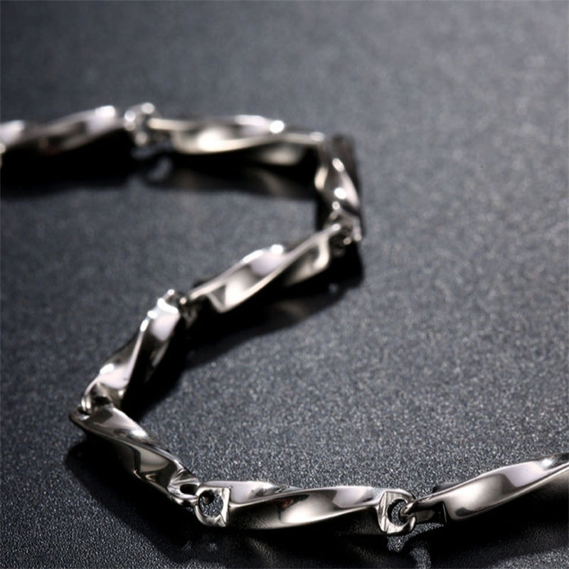 Elegant New Men's Titanium Steel Bracelet