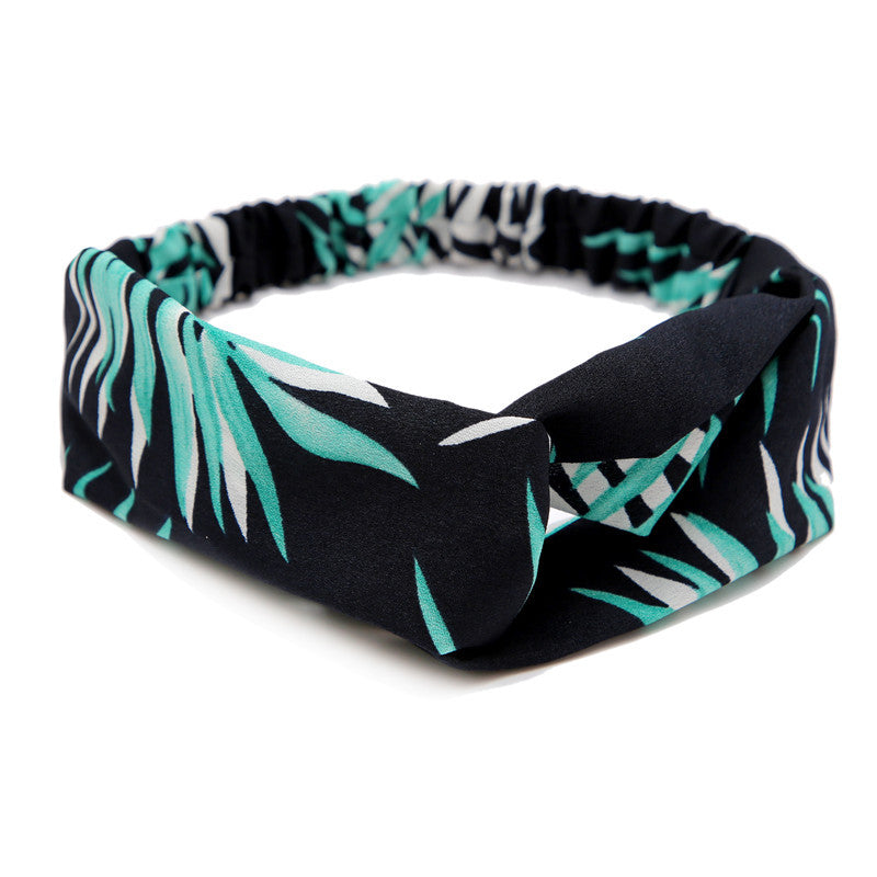 Women's Polka Dot Printed Bohemian Sweet Simple Hair Band