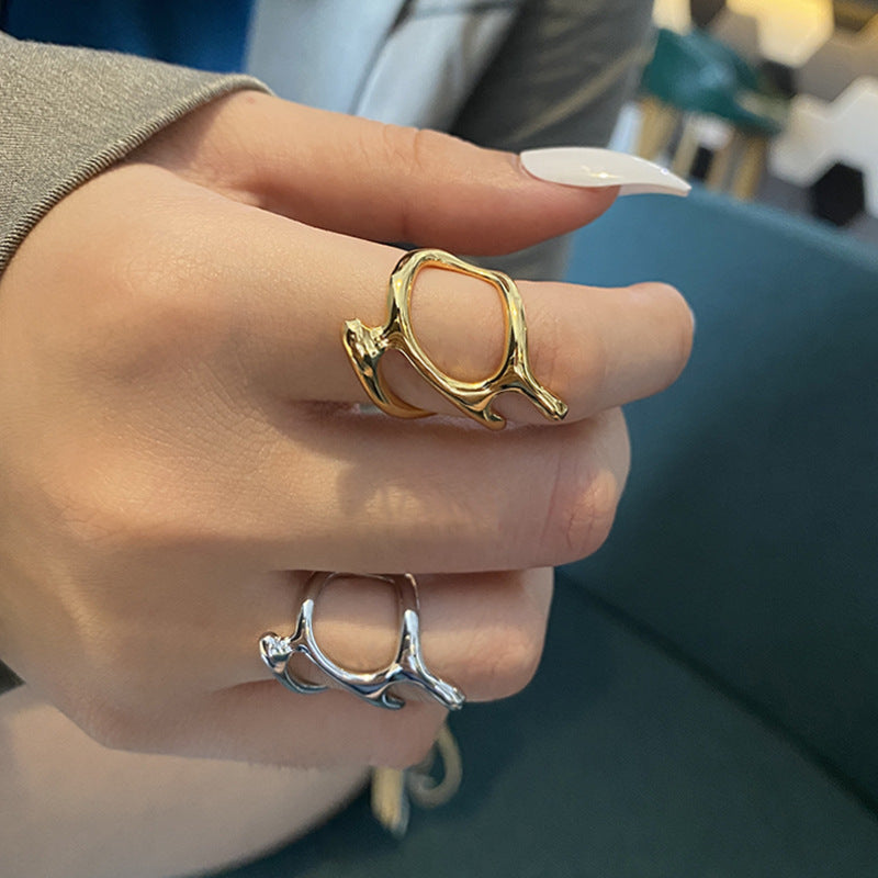 Anillo de moda para mujer, estilo europeo y americano