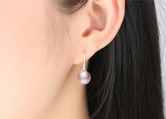 Pendientes de perlas para mujer estilo coreano que combinan con todo