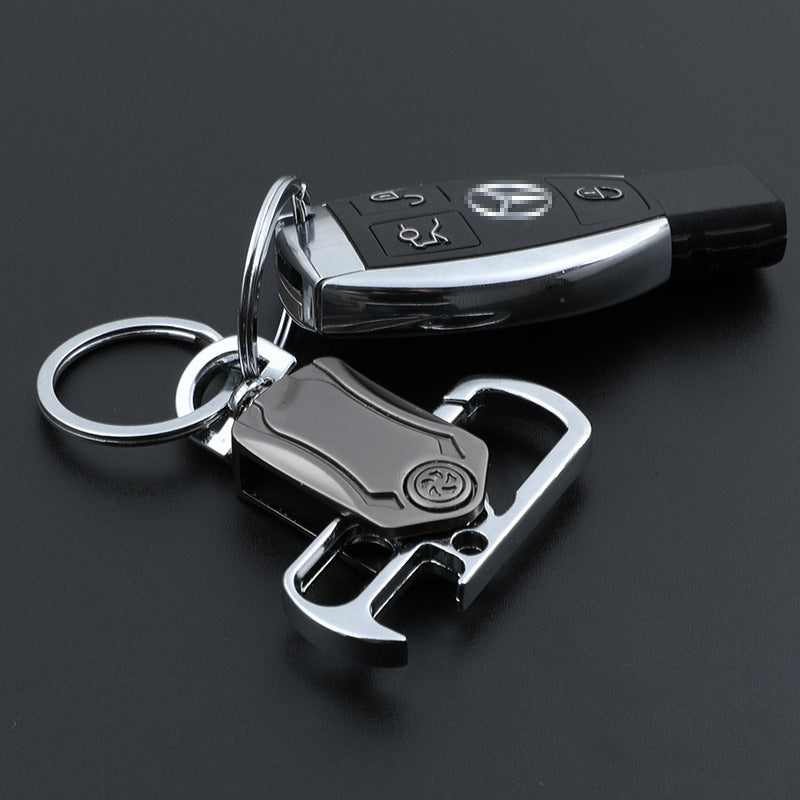 Llavero multifuncional con giroscopio para coche