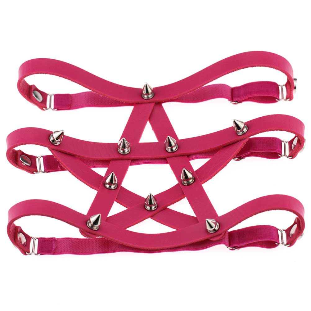 Lolita Gothic Punk Leather Leg Ring Sling
