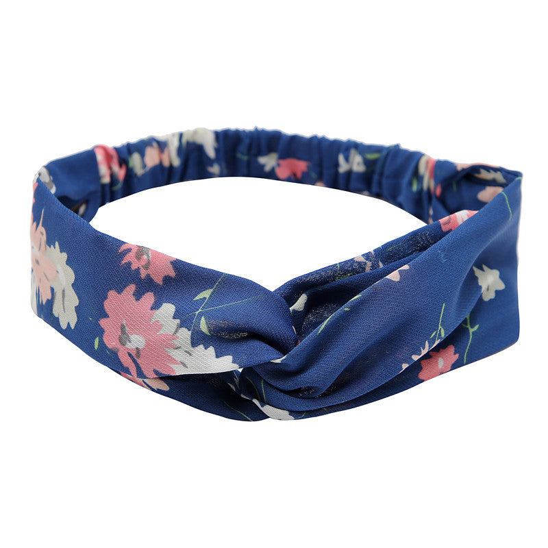 Women's Polka Dot Printed Bohemian Sweet Simple Hair Band