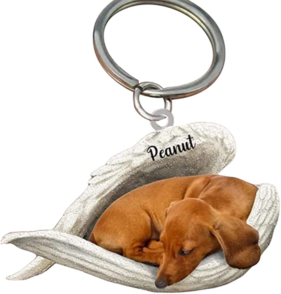 Llavero Acrílico Creativo de Perro Animal Lindo