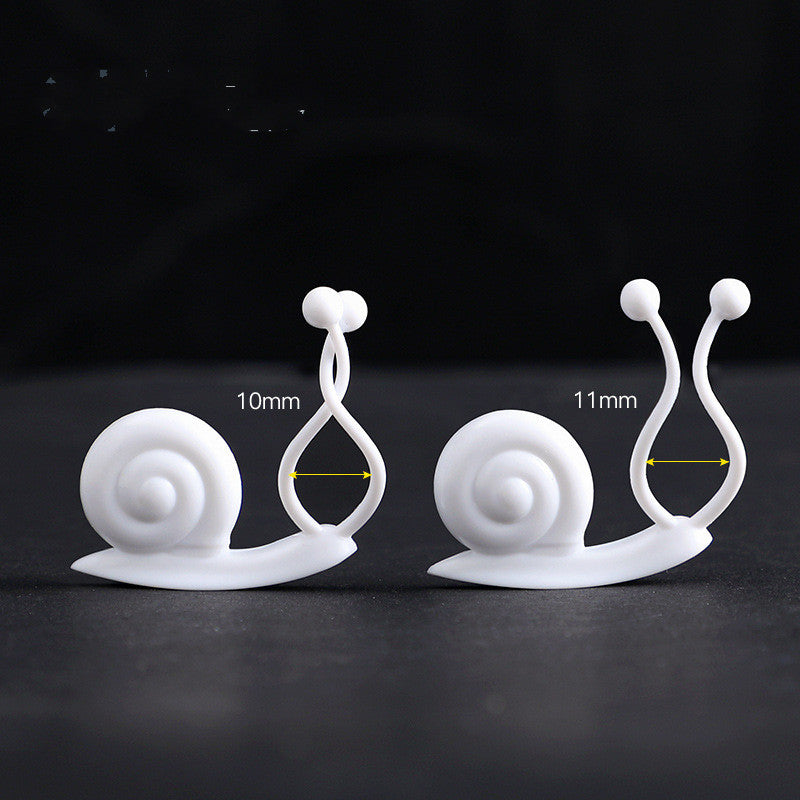 10Pcs Snail  Wall Rattan Clamp Clip Flower Plant Support Climbing