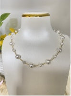 Collar de Cobre con Perla de Cristal -- Solo Recogida Local