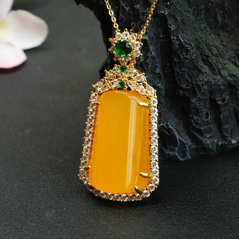 Topas Anhänger Achat Ohne Marke Schmuck