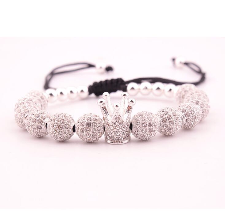 Mode Krone Zirkon Armbänder