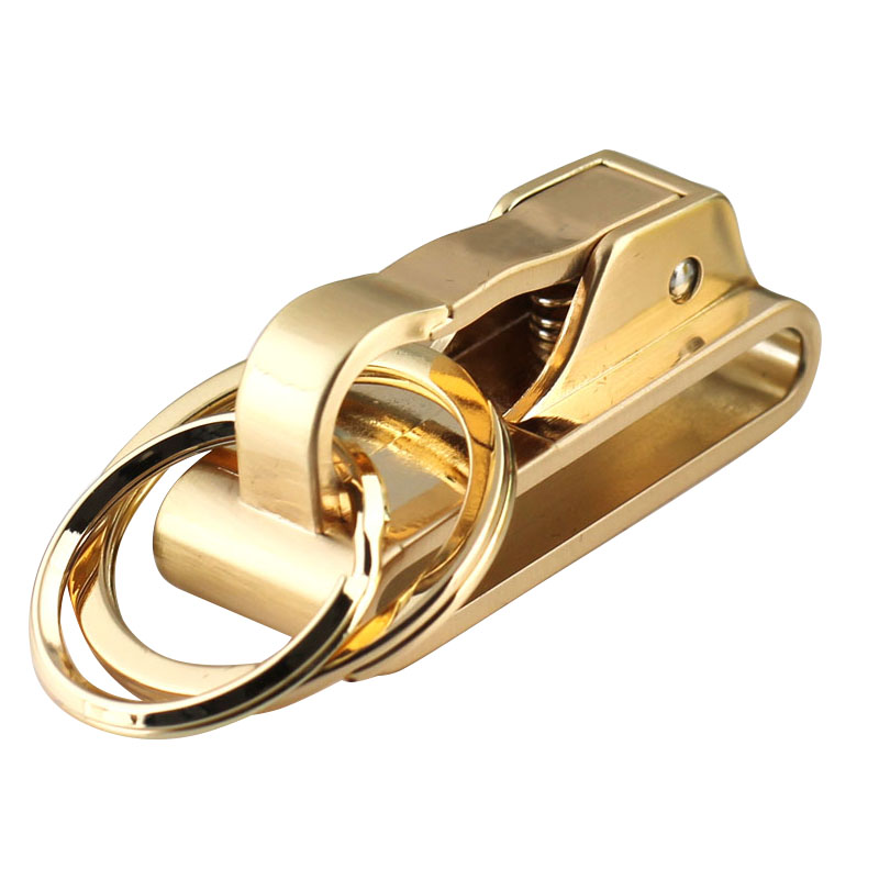 Men wear belt keychain