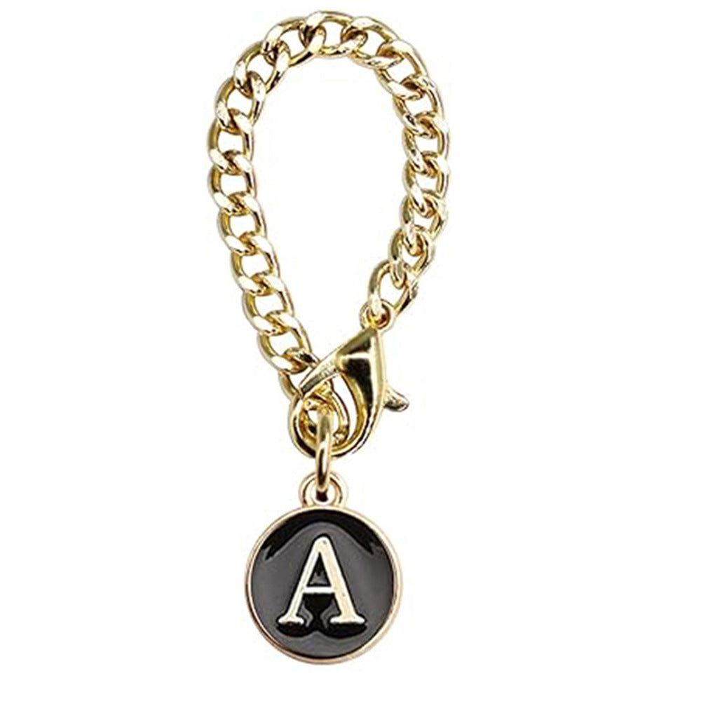 Buchstaben-Anhänger-Charm-Accessoires 12-teiliges Set Buchstaben-Identifikator