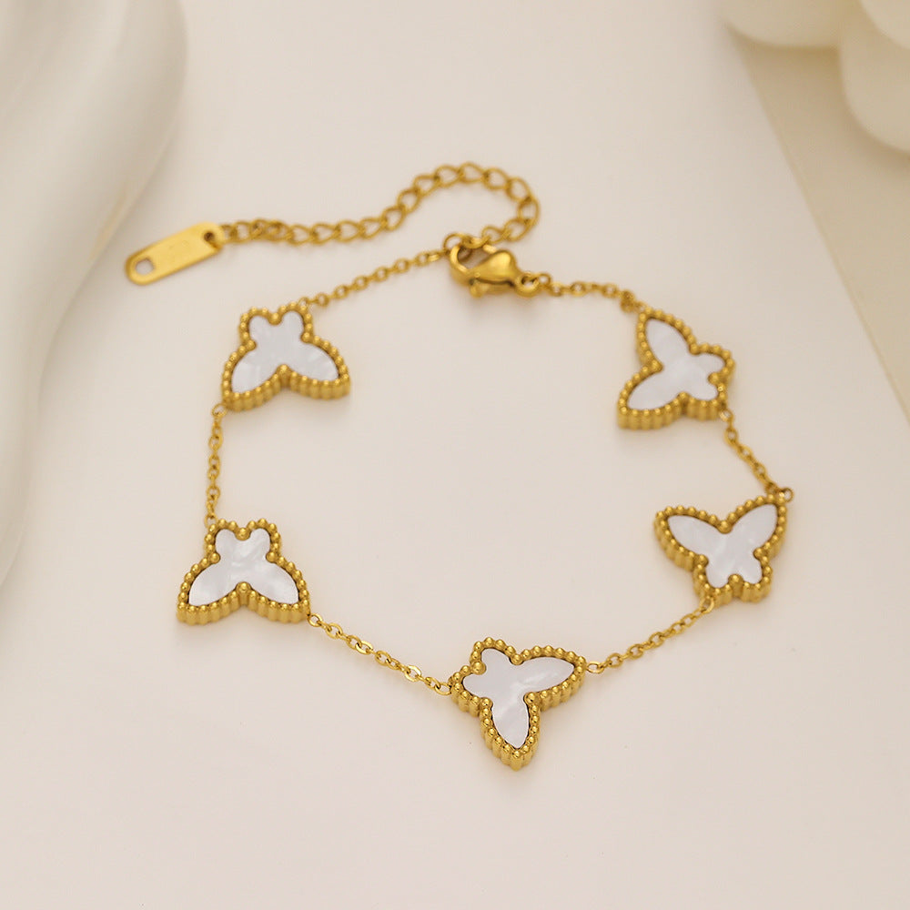 Schachbrettblumen-Armband Hochwertiger Allrounder-Schmuck