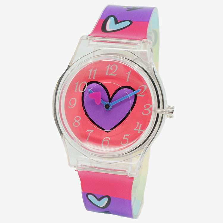 Reloj de cuarzo lindo para niña