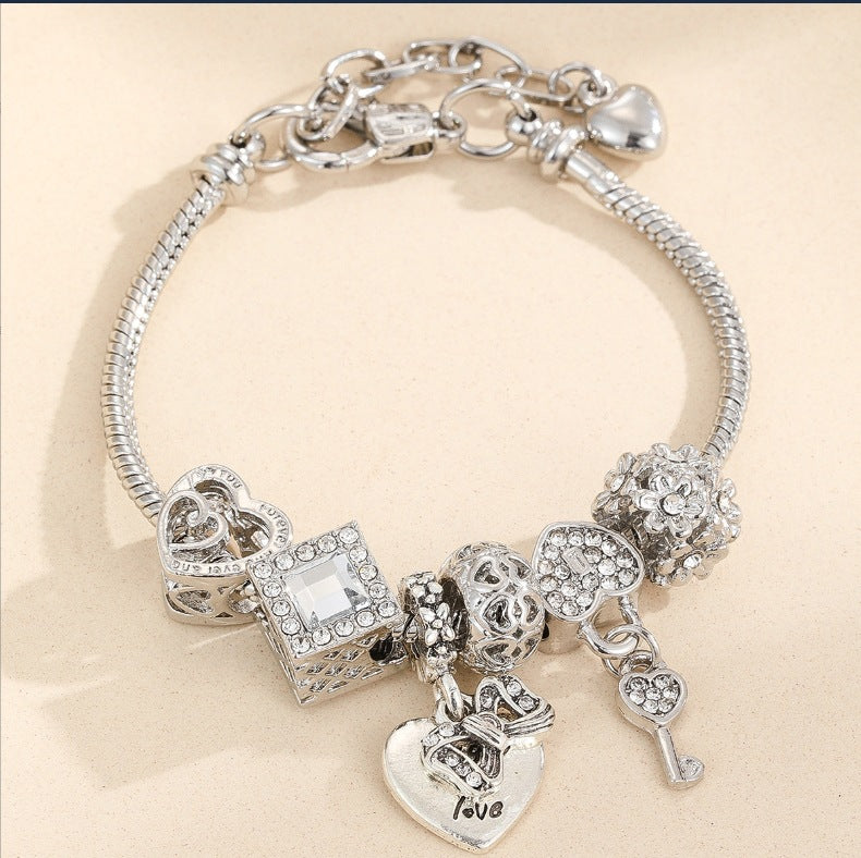 Bracelet Minority Design High-grade Peach Heart