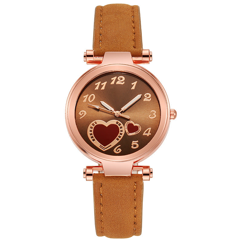 Reloj Retro Love para Mujer con Diseño Sencillo y Original