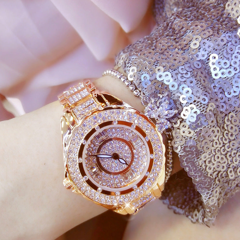Reloj de cuarzo casual de moda para mujer, reloj de ambiente de alta gama