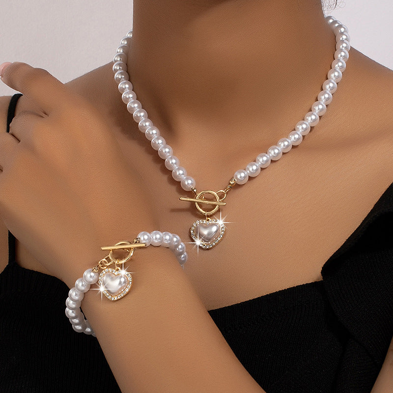 Nischen-Luxus-Diamant-Liebeskette für Damen