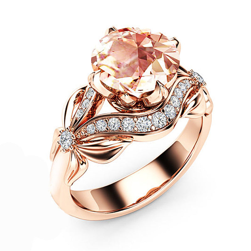 Anillo Micro Lazo de Diamantes
