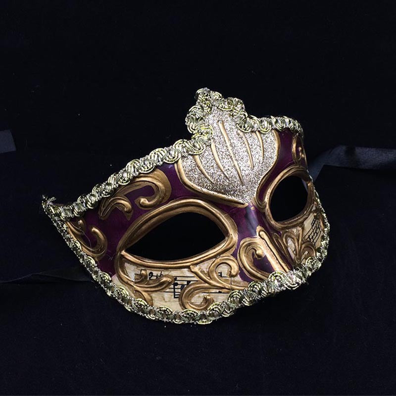 High-end hand-painted masquerade mask