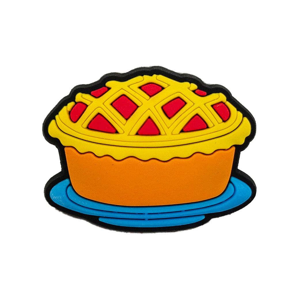 Thanksgiving-Serie Cartoon-Lochschuhe-Schnalle