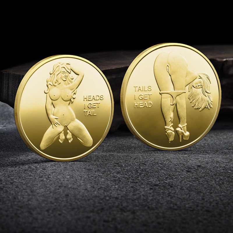 Moneda conmemorativa Chicas con suerte se arriesgan