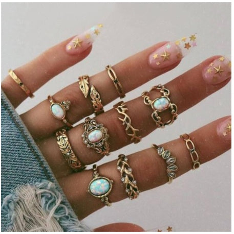 Diamantbesetzter Ring