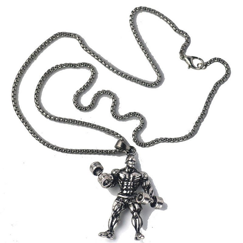 Collar de halterofilia con barra