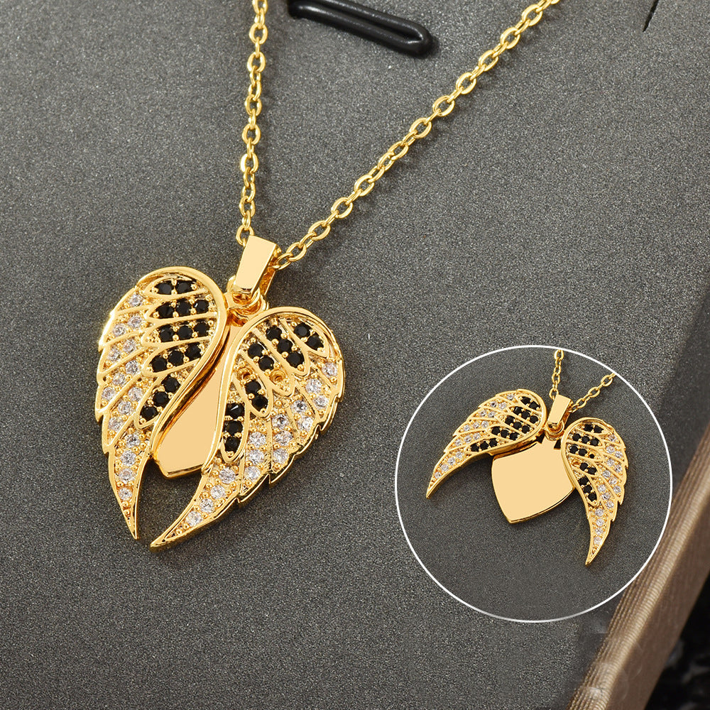Damenmode Zirkon Offen und Schließendes Schlüsselbein-Collier