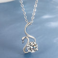 Swan Pendant Fashionable Elegant Necklace