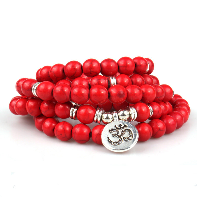 New Natural Pallisandro Classico Bracelet 108 Lotus Pendant Bracelets