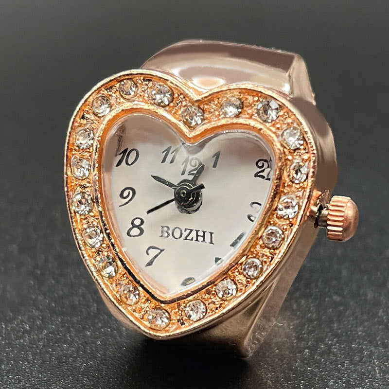 Neue digitale Ringuhr Studenten Schmuck Kreativität