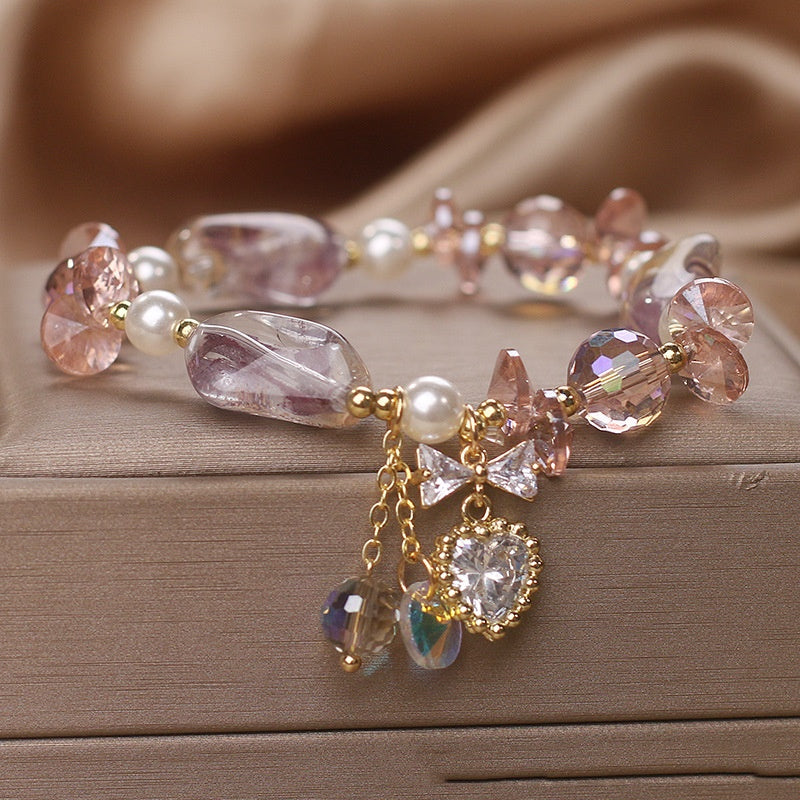 New Women's Sweet Crystal Bracelet Zircon